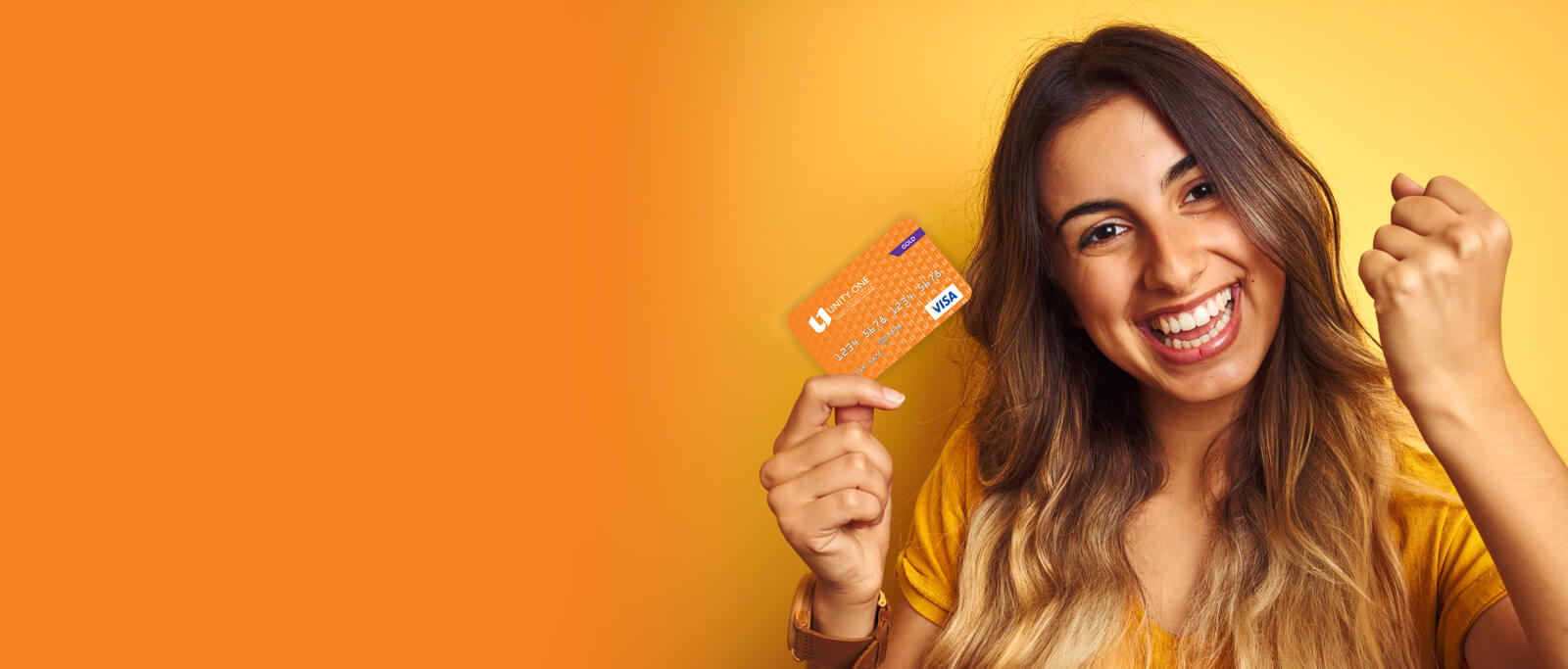 Girl with credit card